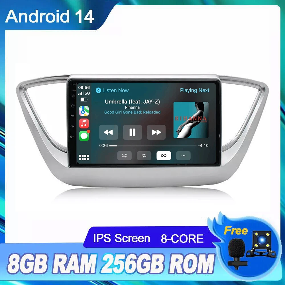 Для Hyundai Solaris 2 Verna 2017-2020 Автомобильный радиоприемник Carplay GPS-навигация Стерео Android Авто видеоэкран Wi-Fi без 2din головное устройство
Для Hyundai Solaris 2 Verna 2017-2020 Автомобильный радиоприемник Carplay GPS-навигация Стерео Android Авто видеоэкран Wi-Fi без 2din головное устройство