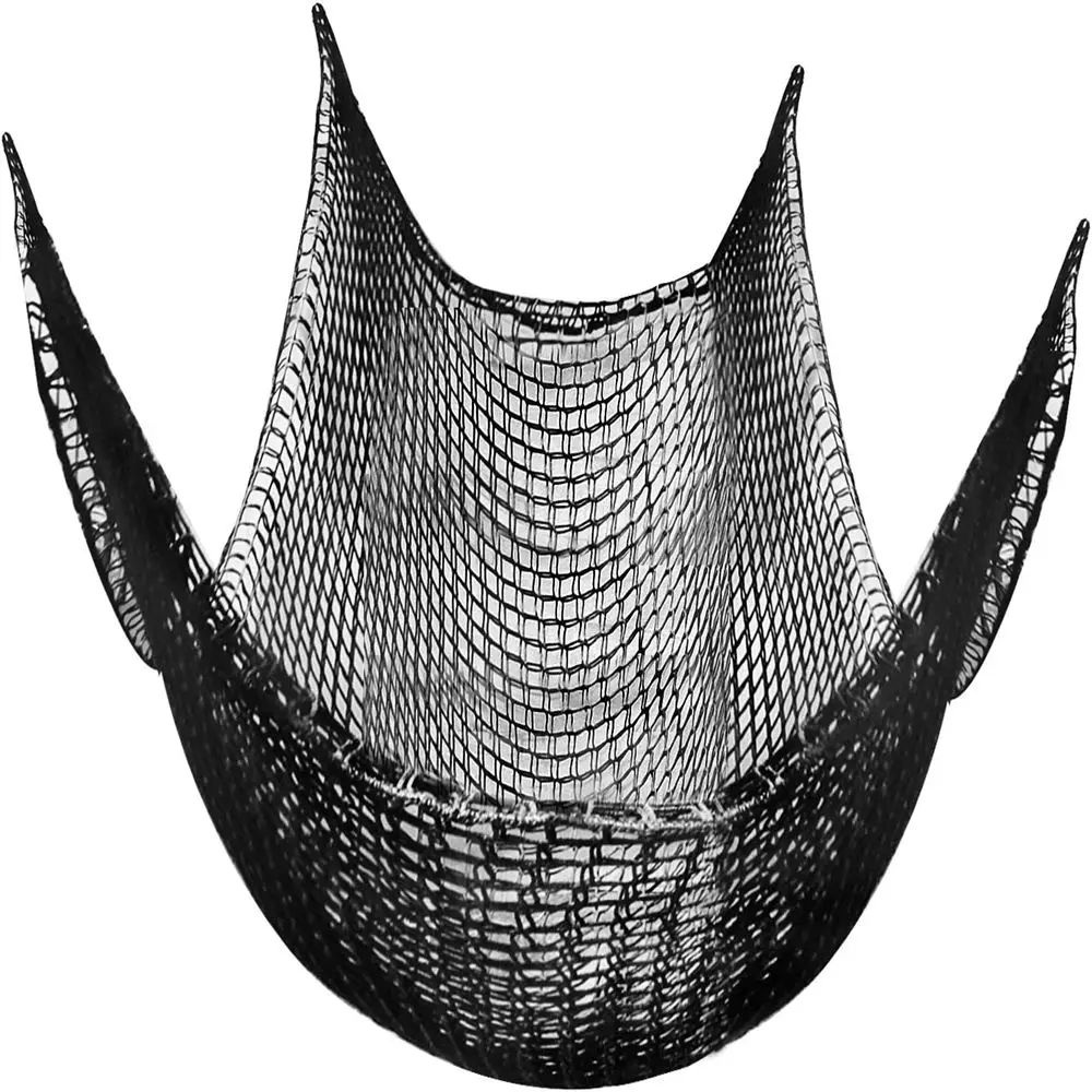 Black 6.5 x 9.8 ft Large Outdoor Hammock Netting Black Loft Rope Net Hammock Kids Backyard Climbing Net
Black 6.5 x 9.8 ft Large Outdoor Hammock Netting Black Loft Rope Net Hammock Kids Backyard Climbing Net
