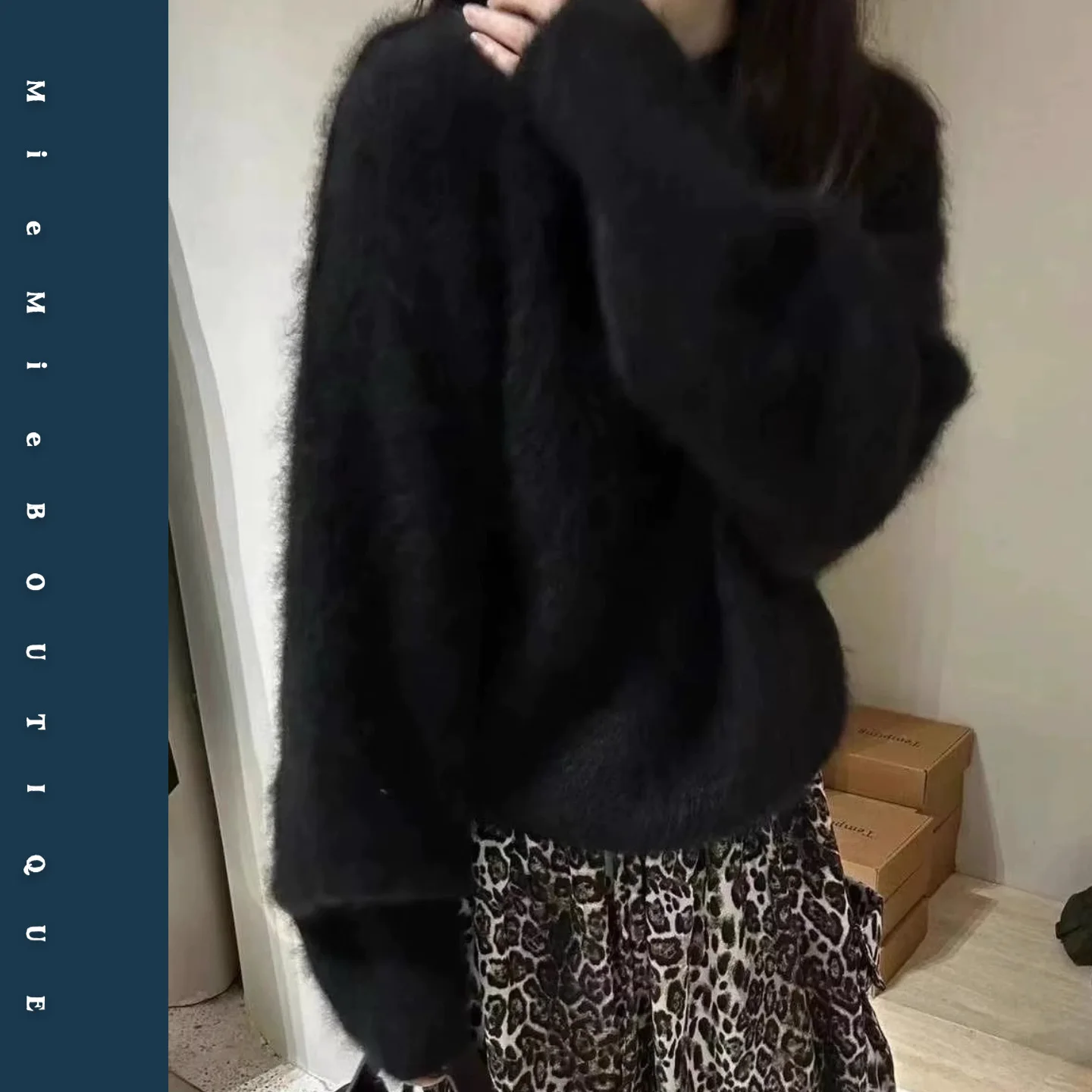 Thiened round Ne Wide Hem 3D Linen Pattern Twisted V Vintage Basic Loose Knitted Sweater Women's Faion Commute Sle
Thiened round Ne Wide Hem 3D Linen Pattern Twisted V Vintage Basic Loose Knitted Sweater Women's Faion Commute Sle