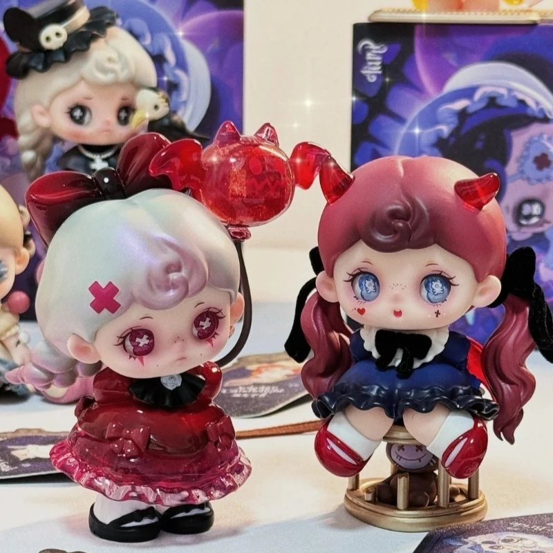 Коллекционная виниловая фигурка TARTI Blind Box: Серия «Призраки в отеле», загадочная коробка, кавайная аниме-кукла в стиле Dark Lolita, коллекционная модель, игрушка
Коллекционная виниловая фигурка TARTI Blind Box: Серия «Призраки в отеле», загадочная коробка, кавайная аниме-кукла в стиле Dark Lolita, коллекционная модель, игрушка