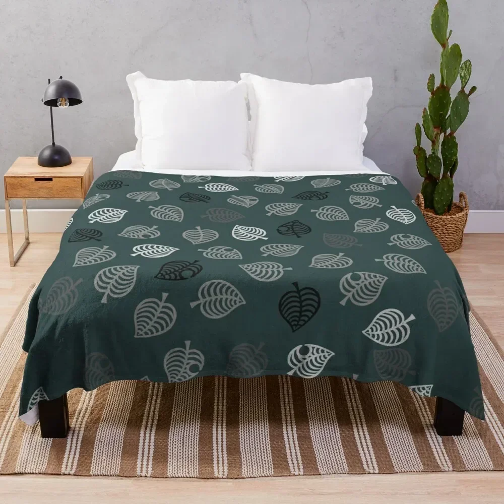 Nook Leaf Aloha Logo - Black and White on Green Throw Blanket Blankets Sofas Of Decoration Cute Blankets
Nook Leaf Aloha Logo - Black and White on Green Throw Blanket Blankets Sofas Of Decoration Cute Blankets