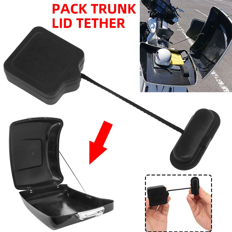 Motorcycle Tour Pack Lid Tether Release For Harley Touring Street Glide Ultra Glide Road King FLH/T FLHX FLHR 1996-2024 2025
Motorcycle Tour Pack Lid Tether Release For Harley Touring Street Glide Ultra Glide Road King FLH/T FLHX FLHR 1996-2024 2025