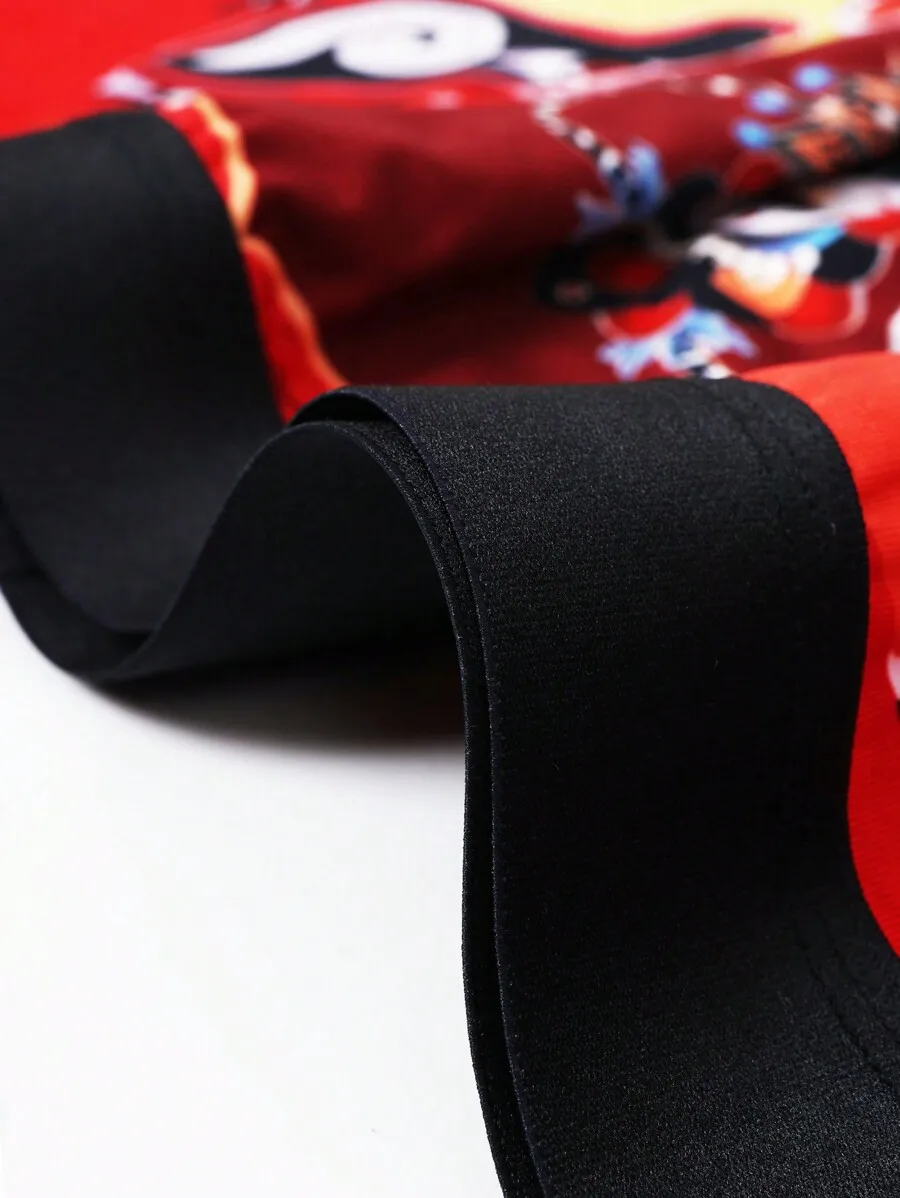 Mens Boxer Briefs With Peking Opera Print Pattern
Mens Boxer Briefs With Peking Opera Print Pattern