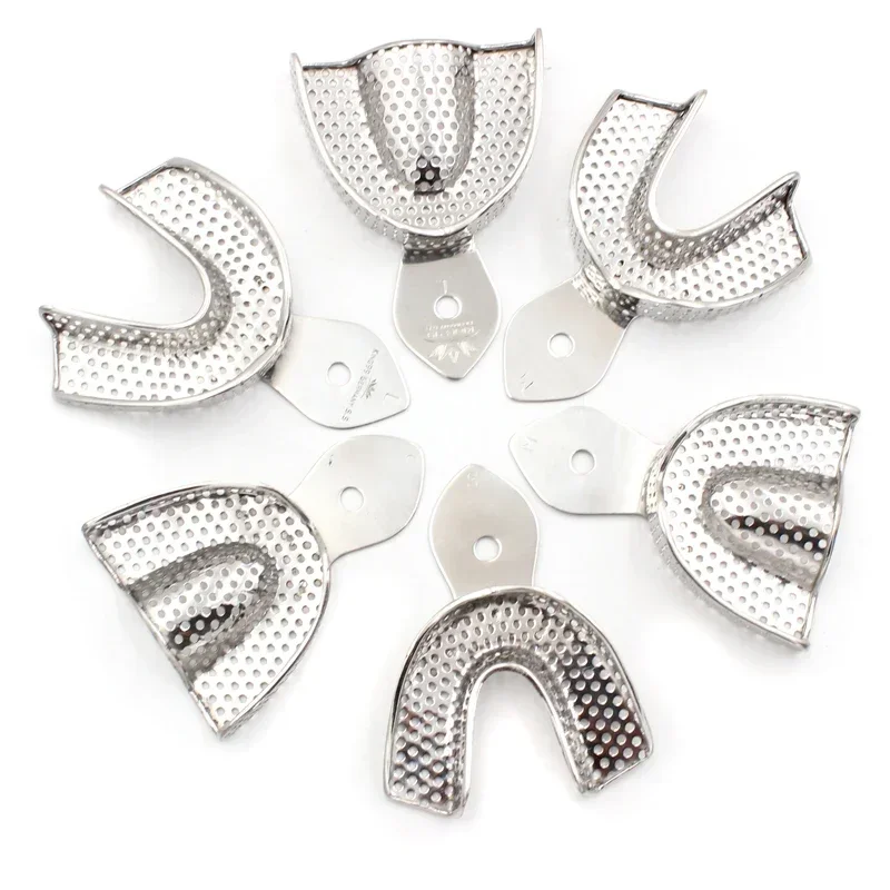 Dental Impression Tray Upper/Lower Stainless Steel Teeth oral Tray Autoclavable Denture Teeth Holder Tray Dental Lab Tools
Dental Impression Tray Upper/Lower Stainless Steel Teeth oral Tray Autoclavable Denture Teeth Holder Tray Dental Lab Tools