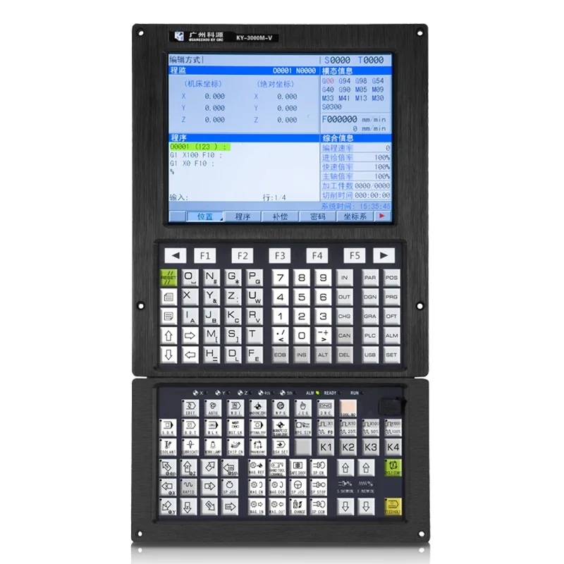Popular High Precision 5-axis CNC Milling Machine Controller USB Transfer Supports PLC+ATC Milling Center Controller
Popular High Precision 5-axis CNC Milling Machine Controller USB Transfer Supports PLC+ATC Milling Center Controller