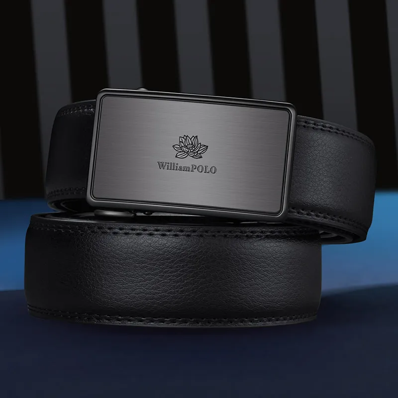 Leather belt men's leather pure cowhide leisure brand youth business pants belt black automatic buckle belt
Leather belt men's leather pure cowhide leisure brand youth business pants belt black automatic buckle belt