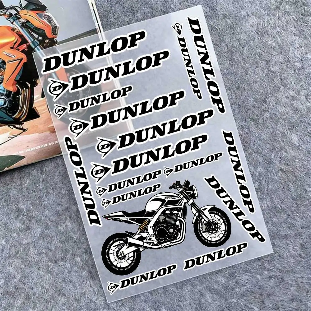 For DUNLOP Reflective Motorcycle Stickers Waterproof Vinyl Decals For Motorbike Helmet Fuel Tank Bike
For DUNLOP Reflective Motorcycle Stickers Waterproof Vinyl Decals For Motorbike Helmet Fuel Tank Bike