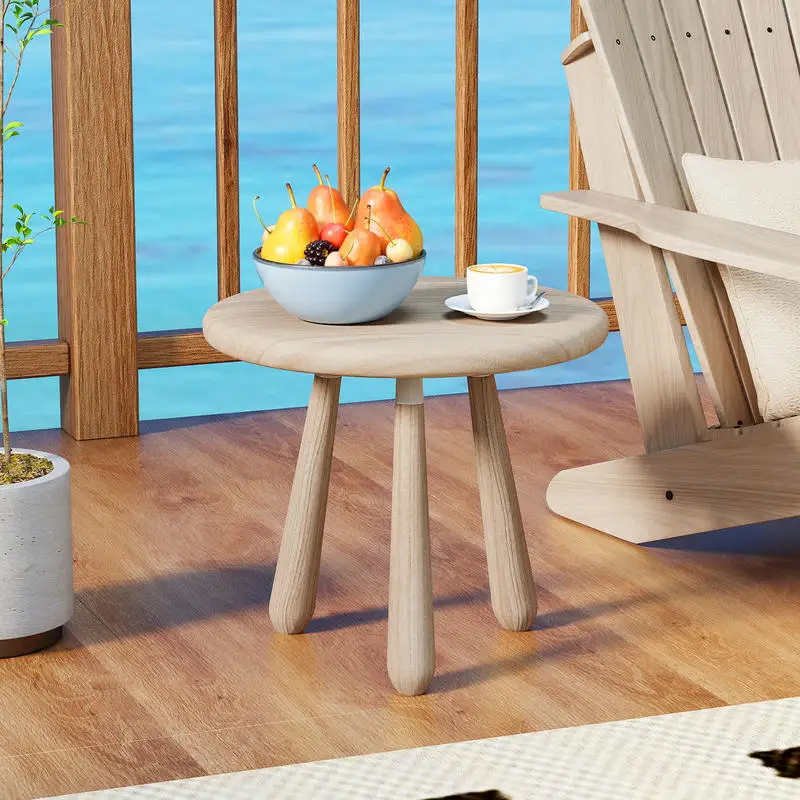 18 Inch Outdoor Mahogany Wood Side Table with Thickened Board
18 Inch Outdoor Mahogany Wood Side Table with Thickened Board