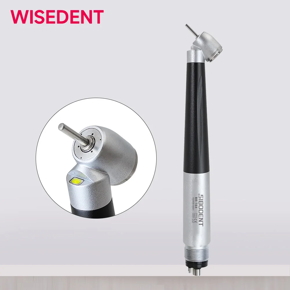 Dental 45 Degree LED High Speed Handpiece E-generator Integrated Small Head Push Button Handpiece 3 Water Spray
Dental 45 Degree LED High Speed Handpiece E-generator Integrated Small Head Push Button Handpiece 3 Water Spray