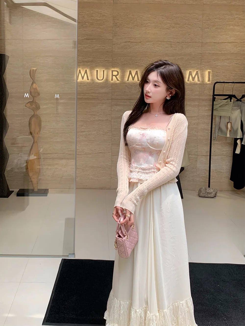 White Ice Silk Knitted Sun Protection Cardigan ort Slim Fit oulder Wrap with Strap Vest Air Conditioner irt for Women
White Ice Silk Knitted Sun Protection Cardigan ort Slim Fit oulder Wrap with Strap Vest Air Conditioner irt for Women