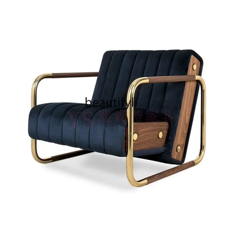 ss8350 Italian light luxury minimalist metal fashion club metal sofa leisure single chair
ss8350 Italian light luxury minimalist metal fashion club metal sofa leisure single chair