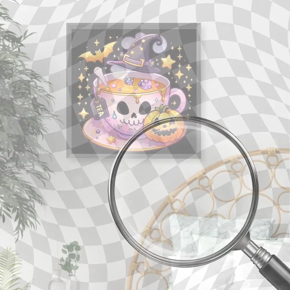 Halloween Tea 5D DIY Full Drill Round Diamond Painting Kit Home Decor 40x40cm
Halloween Tea 5D DIY Full Drill Round Diamond Painting Kit Home Decor 40x40cm
