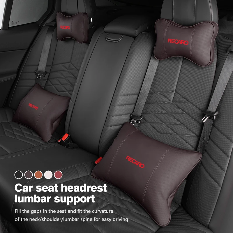 Universal Car Seat Headrest Waist Support Pillow Neck Cushion For Recaro
Universal Car Seat Headrest Waist Support Pillow Neck Cushion For Recaro