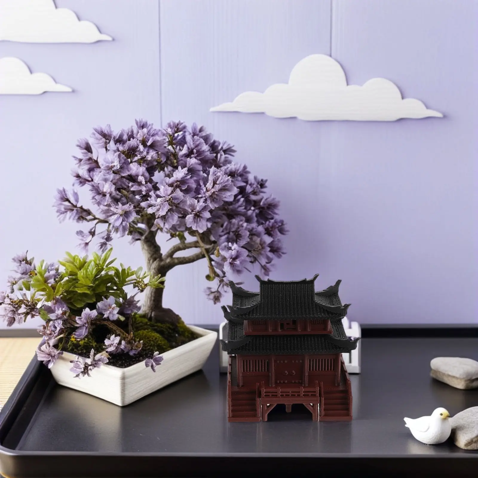 Chinese Style Mini Pavilion Ornament Light-Up Bonsai Garden Decor Aquarium Micro Landscape Pavilion Ancient Architecture
Chinese Style Mini Pavilion Ornament Light-Up Bonsai Garden Decor Aquarium Micro Landscape Pavilion Ancient Architecture