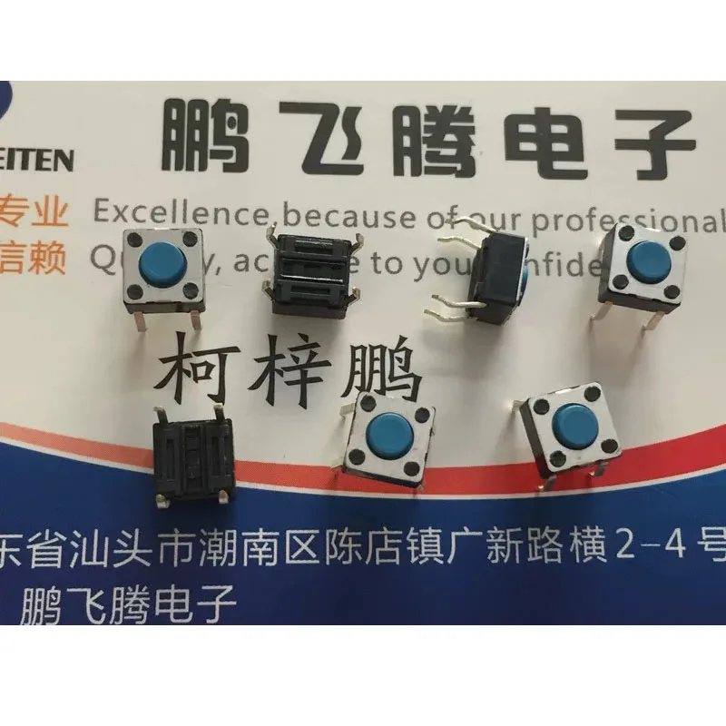 16pcs/lots Imported U.S.A. PTS645SM43 Tactile Switch 6*6*4.3 Direct Insertion 4 Pins Keypad Micro Action Blue
16pcs/lots Imported U.S.A. PTS645SM43 Tactile Switch 6*6*4.3 Direct Insertion 4 Pins Keypad Micro Action Blue