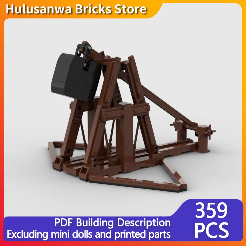 Medieval Stone Throwing Machine Model MOC Building Bricks War Equipment Modular Technology Gifts Holiday Assemble Children Toys
Medieval Stone Throwing Machine Model MOC Building Bricks War Equipment Modular Technology Gifts Holiday Assemble Children Toys