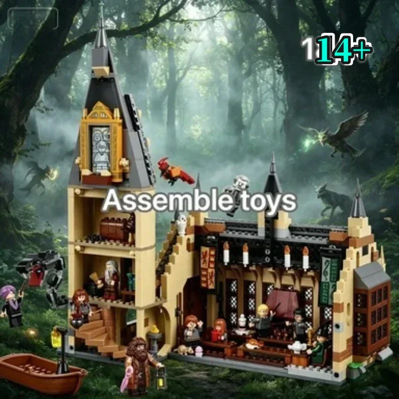 Bandai Collectible Building Kit Innovative 75954 Hogwarts Great Hall Castle High Quality Present compatible with LEGO bricks
Bandai Collectible Building Kit Innovative 75954 Hogwarts Great Hall Castle High Quality Present compatible with LEGO bricks