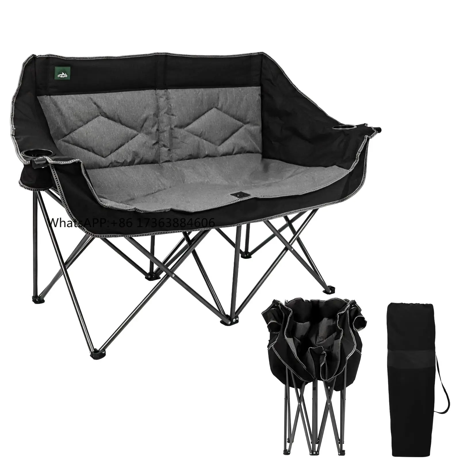 Folding Loveseat Camping Chair Portable Double Duo Full Padded Garden Sofa Chair for 2 Person Support 600lbs for Outdoor Travel
Folding Loveseat Camping Chair Portable Double Duo Full Padded Garden Sofa Chair for 2 Person Support 600lbs for Outdoor Travel