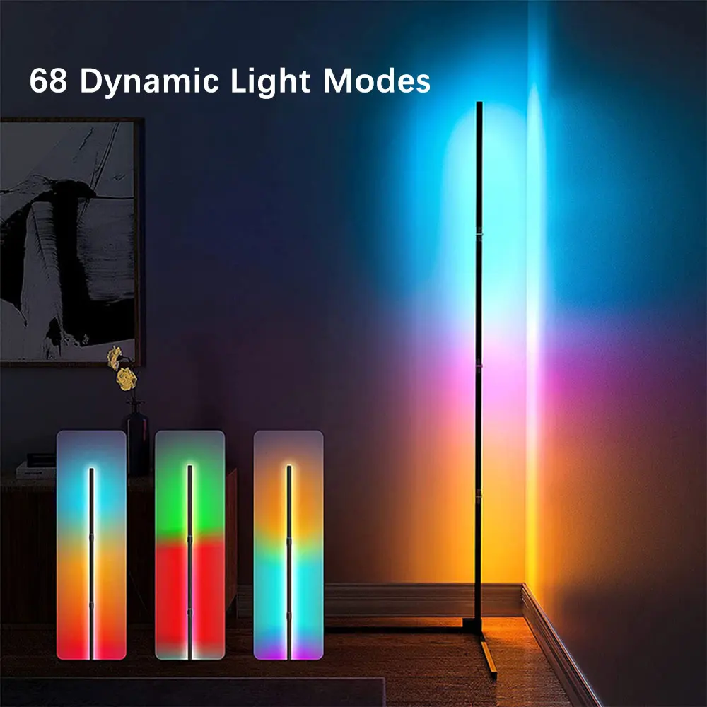 Splicing Corner Light LED Bedroom Color Atmosphere Lights App Smart Bluetooth Floor Lamp Night Light 1.5m Aesthetic Room Decor
Splicing Corner Light LED Bedroom Color Atmosphere Lights App Smart Bluetooth Floor Lamp Night Light 1.5m Aesthetic Room Decor