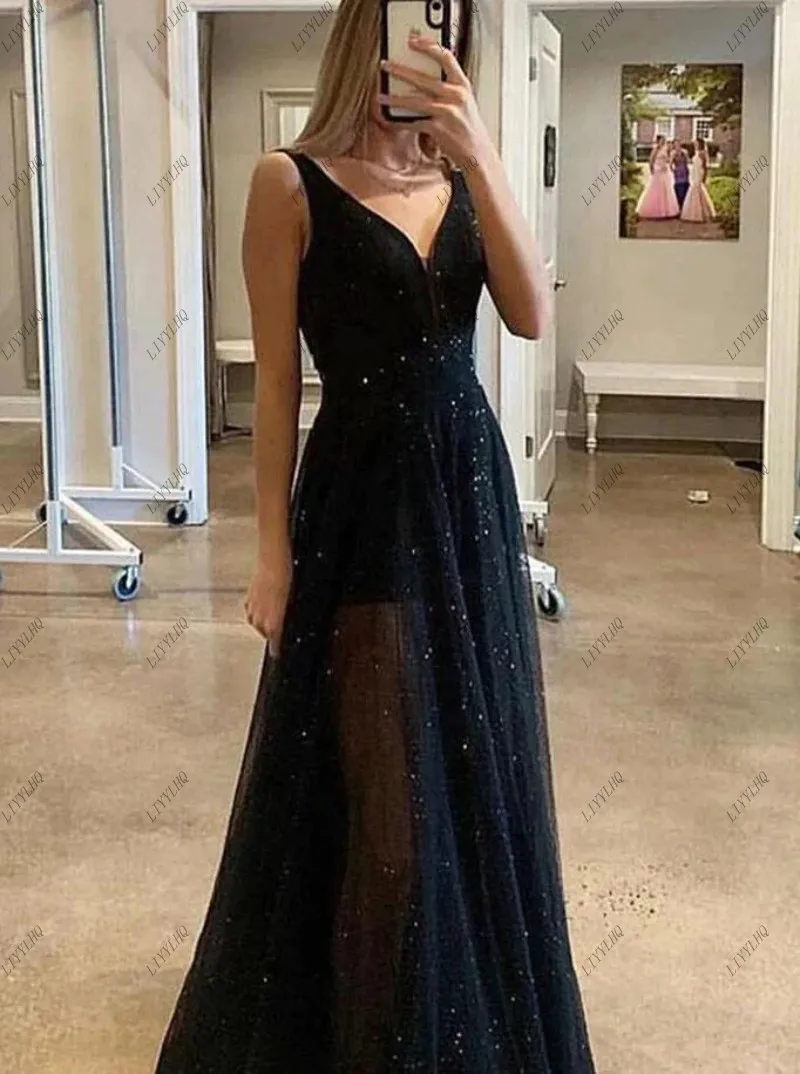 LIYYLHQ Black Sequins Evening Dress For Women 2024 Deep V-neck Corset Tulle Beads Prom Party Dresses Floor Length Formal Gowns
LIYYLHQ Black Sequins Evening Dress For Women 2024 Deep V-neck Corset Tulle Beads Prom Party Dresses Floor Length Formal Gowns