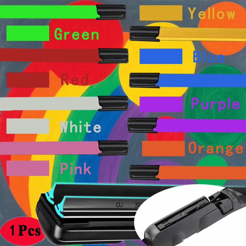 Colorful Claw Car Windshield Wiper blades Universal Soft Double layer Rubber Frameless Bracketless14" 16" 19" 20" 22" 24"26" 30"
Colorful Claw Car Windshield Wiper blades Universal Soft Double layer Rubber Frameless Bracketless14" 16" 19" 20" 22" 24"26" 30"