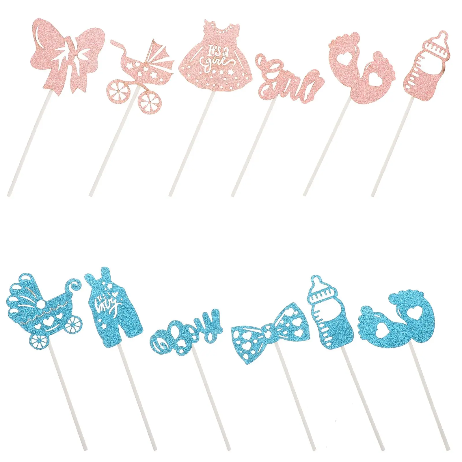Gender Reveal Props Cake Decorations 12 Pcs Toppers Baby Shower Party Supplies Celebration Cake Decoration Cupcake Accents
Gender Reveal Props Cake Decorations 12 Pcs Toppers Baby Shower Party Supplies Celebration Cake Decoration Cupcake Accents