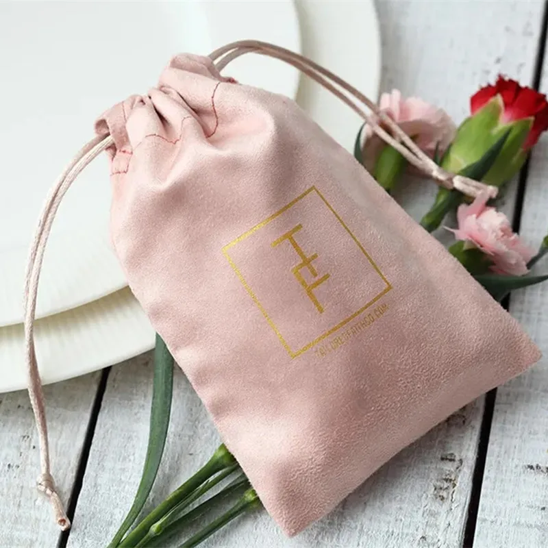 50 personalized logo print drawstring bags custom jewelry packaging bags pouches chic wedding favor bags pink flannel cosmetic
50 personalized logo print drawstring bags custom jewelry packaging bags pouches chic wedding favor bags pink flannel cosmetic