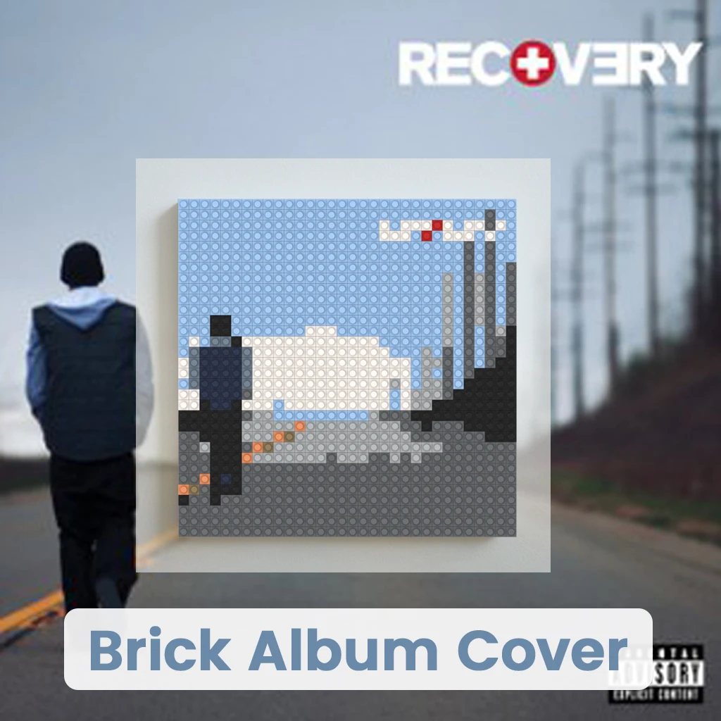 E-Eminem Album Cover MOC Building Blocks Mosaic Brick Poster Wall Art Painting Home Living Room Bedroom Wall Decor Fan Gift
E-Eminem Album Cover MOC Building Blocks Mosaic Brick Poster Wall Art Painting Home Living Room Bedroom Wall Decor Fan Gift