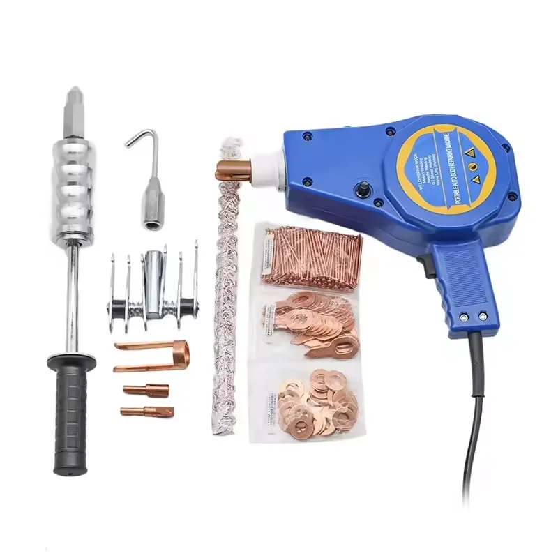 110V/220V Portable Automobile Metal Plate Repairing Machine 6 Welding Modes Stud Welder Dent Repair Kit for Car Truck Motorcycle
110V/220V Portable Automobile Metal Plate Repairing Machine 6 Welding Modes Stud Welder Dent Repair Kit for Car Truck Motorcycle