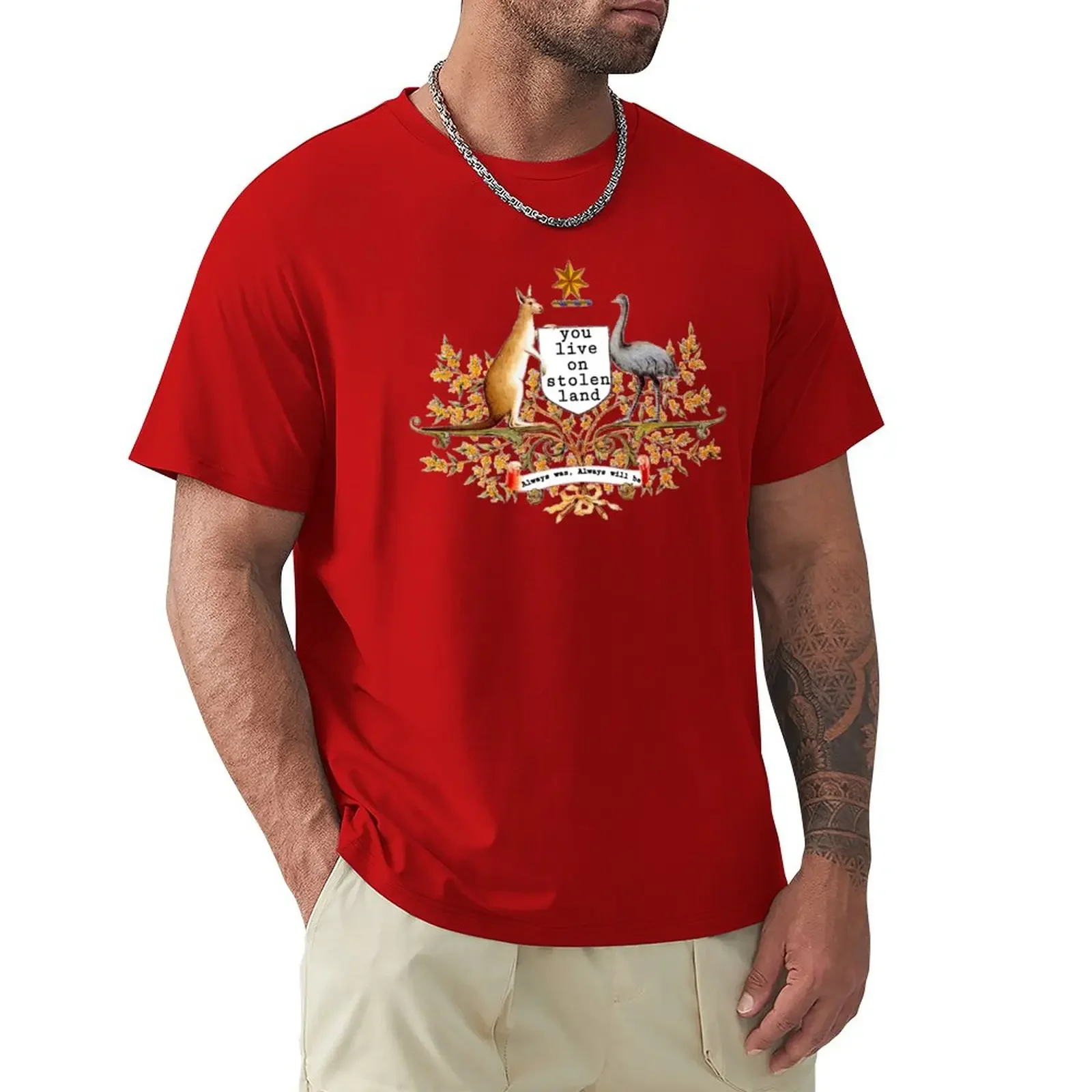 You live on stolen land T-Shirt cute tops boys whites kawaii clothes Short sleeve tee men
You live on stolen land T-Shirt cute tops boys whites kawaii clothes Short sleeve tee men