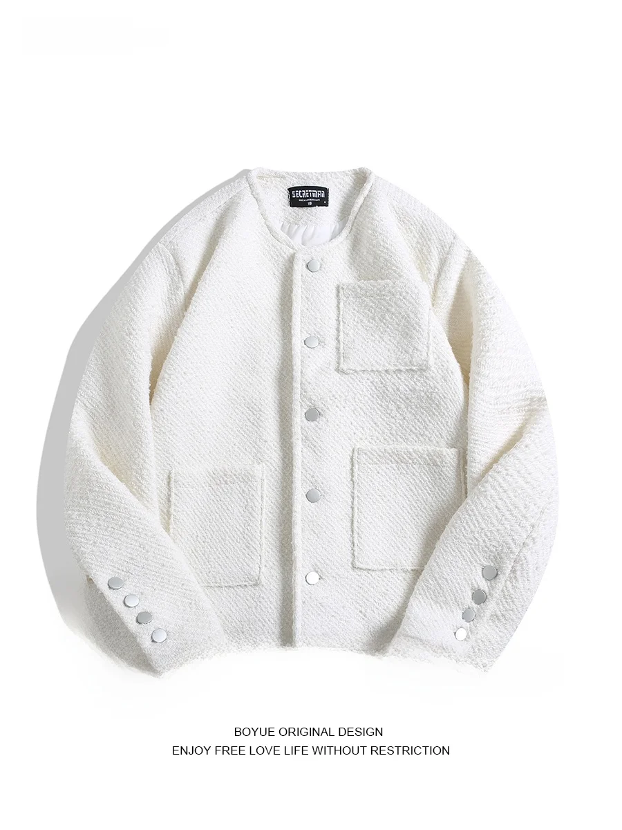 Мужское шерстяное пальто Boyue Casual Luxury, свободного кроя, с подкладкой на плечах, однотонное, на пуговицах, без воротника
Мужское шерстяное пальто Boyue Casual Luxury, свободного кроя, с подкладкой на плечах, однотонное, на пуговицах, без воротника