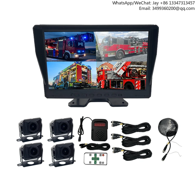 Truck 4CH 10Inch 1024*600 IPS Display Bus Reverse Video 128G TF SD Card Recording 1080P BSD Camera System
Truck 4CH 10Inch 1024*600 IPS Display Bus Reverse Video 128G TF SD Card Recording 1080P BSD Camera System