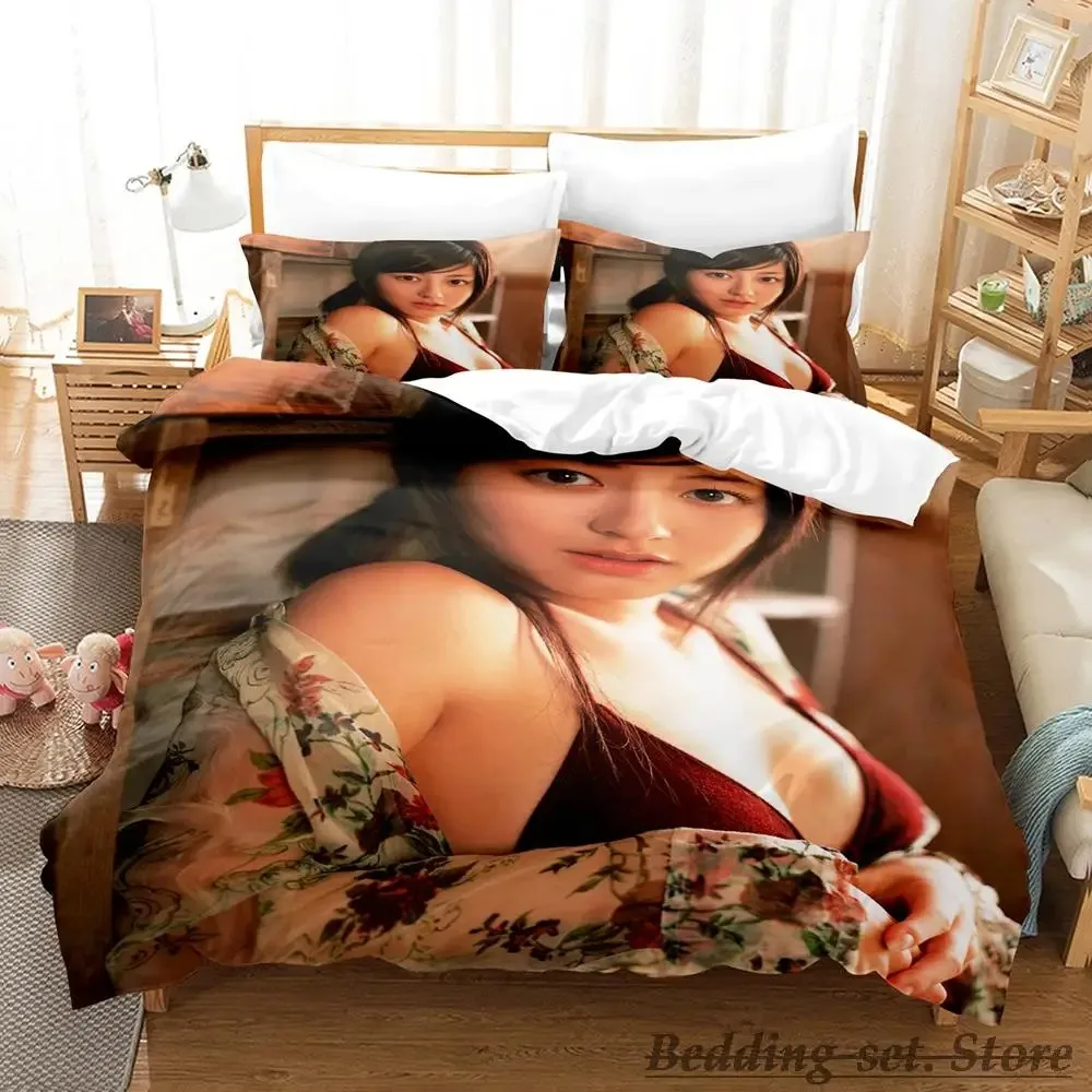 Personelity Bikini Sexy Girl Yumi Sugimoto Bedding Set Single Twin Full Queen King Size Bed Set Adult Kid Bedroom Duvetcover Set
Personelity Bikini Sexy Girl Yumi Sugimoto Bedding Set Single Twin Full Queen King Size Bed Set Adult Kid Bedroom Duvetcover Set