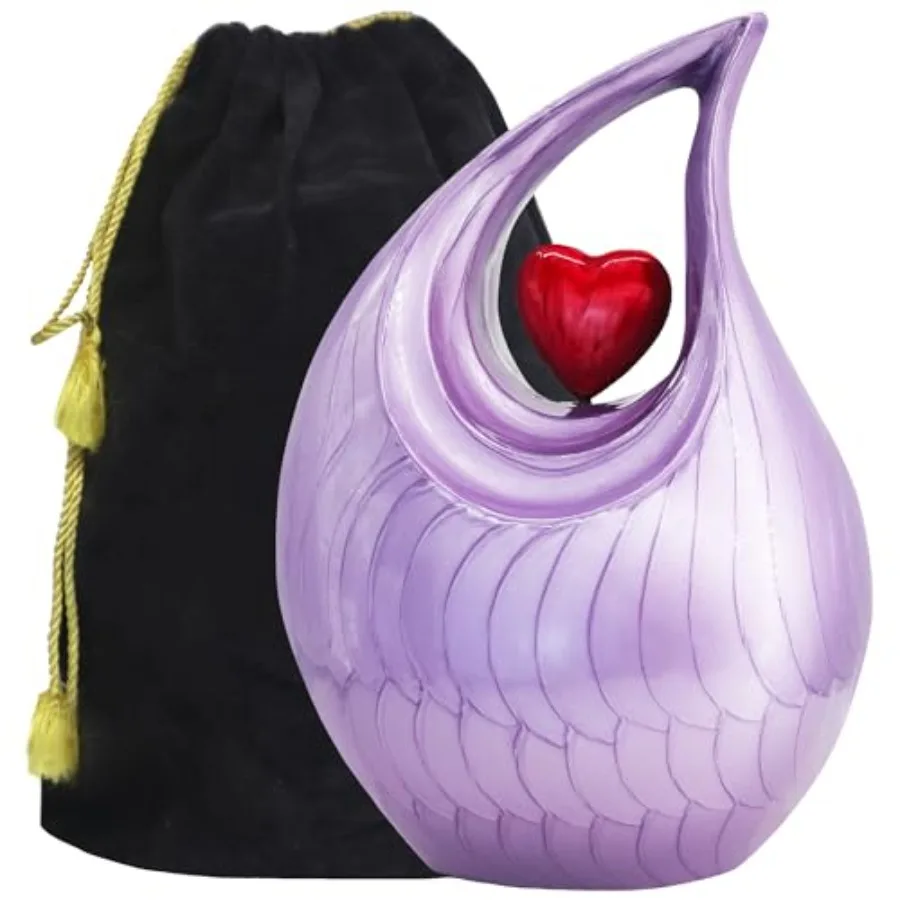 Cremation Urns for Human Ashes Adult Female and Male Funeral Urn for Ashes for Women and Man Tear Drop Decorative Burial Urn Re
Cremation Urns for Human Ashes Adult Female and Male Funeral Urn for Ashes for Women and Man Tear Drop Decorative Burial Urn Re