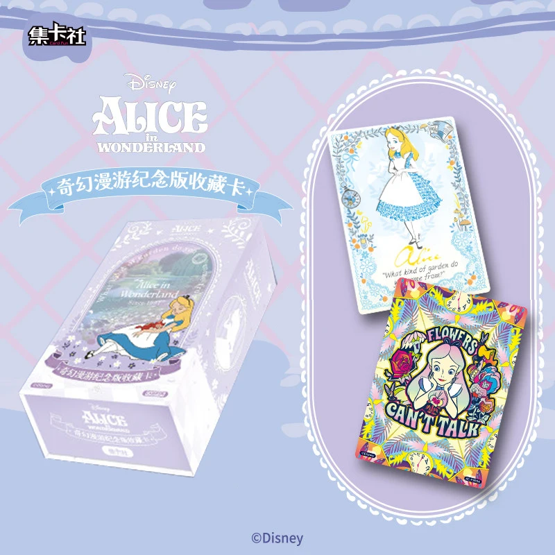 Card Fun Alice's Adventures in Wonderland Card Disney Anime Cartoon Printing Collection Card Toy Ornaments Holiday Gifts
Card Fun Alice's Adventures in Wonderland Card Disney Anime Cartoon Printing Collection Card Toy Ornaments Holiday Gifts