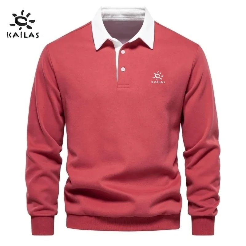 New Men's High-quality Pure Cotton Polo Shirt with Long Sleeves, Autumn Luxury, Fashion, Leisure, Comfortable T-shirt Top
New Men's High-quality Pure Cotton Polo Shirt with Long Sleeves, Autumn Luxury, Fashion, Leisure, Comfortable T-shirt Top
