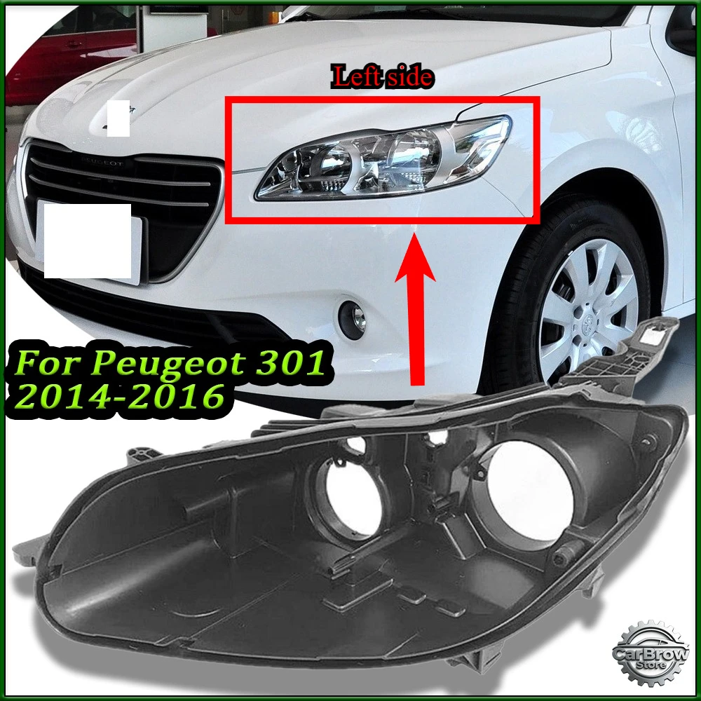 Headlight House Black Rear Shell Replace For Peugeot 301 2014-2016 Headlamp Base Headlight Rear Shell
Headlight House Black Rear Shell Replace For Peugeot 301 2014-2016 Headlamp Base Headlight Rear Shell
