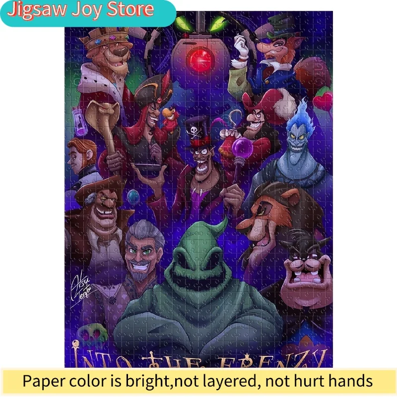 Набор для творчества (1000 деталей): Пазл «Злодеи Диснея» — Яфар, Скар, Джек и Салли из фильма «Карнавал монстров» (Хэллоуин), подарок для творческих занятий
Набор для творчества (1000 деталей): Пазл «Злодеи Диснея» — Яфар, Скар, Джек и Салли из фильма «Карнавал монстров» (Хэллоуин), подарок для творческих занятий