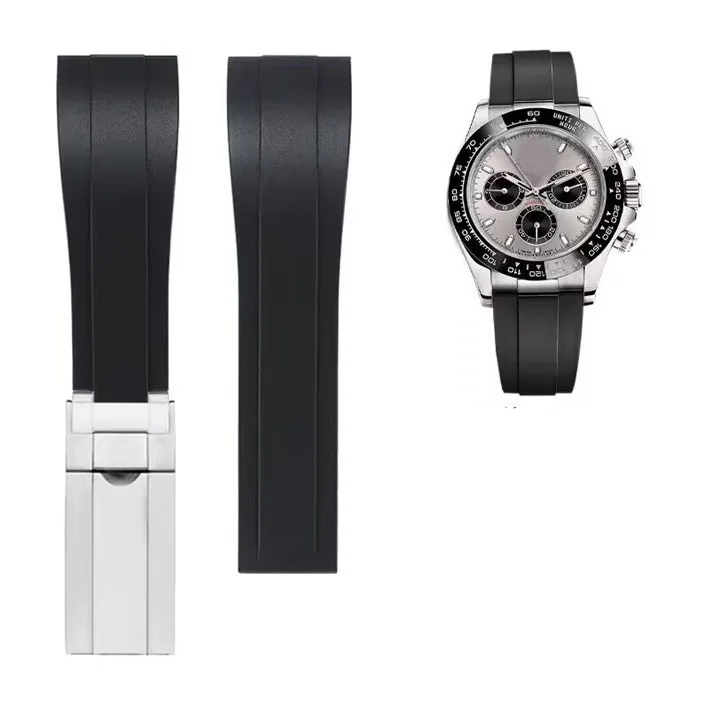 Stainless Butterfly Buckle Watch Strap for Rolex Black Water Ghost Green Submariner Daytona Men Durable Rubber Watchband 20mm
Stainless Butterfly Buckle Watch Strap for Rolex Black Water Ghost Green Submariner Daytona Men Durable Rubber Watchband 20mm