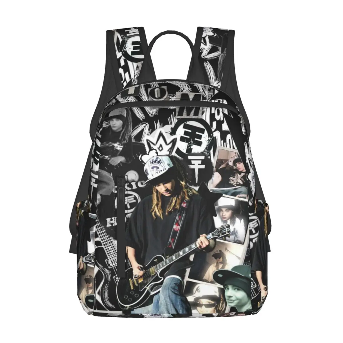 Рюкзак Tokio Hotel Tom Kaulitz Music Band, рюкзак большой емкости для мальчиков и девочек, школьная сумка, сумки на плечо для мужчин и женщин
Рюкзак Tokio Hotel Tom Kaulitz Music Band, рюкзак большой емкости для мальчиков и девочек, школьная сумка, сумки на плечо для мужчин и женщин