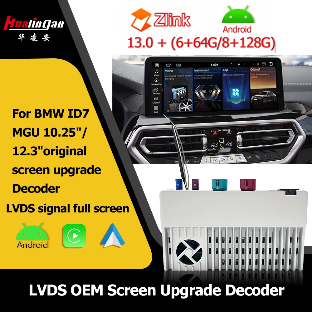 Best Wireless Android Auto adapter Apple CarPlay for BMW G01 Spotify full screen Android 13 Multi Media Interface Wi-Fi Internet
Best Wireless Android Auto adapter Apple CarPlay for BMW G01 Spotify full screen Android 13 Multi Media Interface Wi-Fi Internet