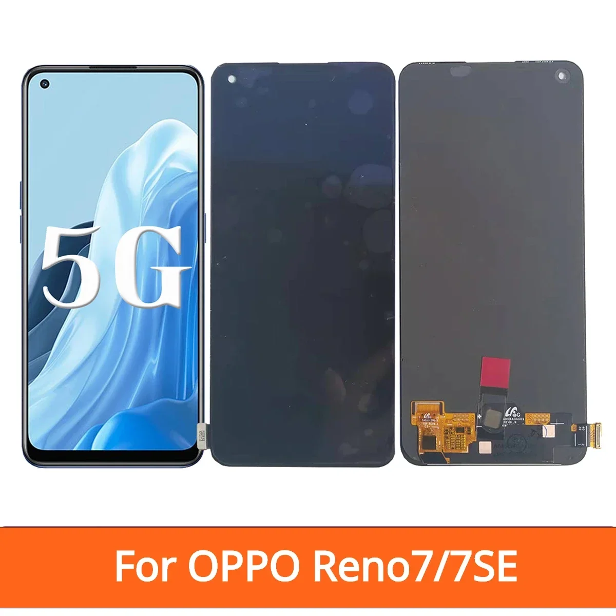 AMOLED 6.43" For OPPO Reno7 SE LCD Reno 7 5G CPH2371 CPH2363 PFCM00 LCD Display Touch Screen Digitizer Assembly
AMOLED 6.43" For OPPO Reno7 SE LCD Reno 7 5G CPH2371 CPH2363 PFCM00 LCD Display Touch Screen Digitizer Assembly