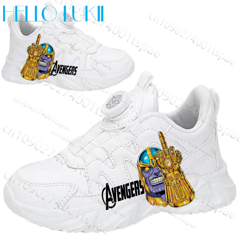 Детские повседневные кроссовки «Мстители» для школьников, с толстой подошвой, для кампуса, простые, для активного отдыха, легкие, с поворотной застежкой, для мальчиков и девочек
Детские повседневные кроссовки «Мстители» для школьников, с толстой подошвой, для кампуса, простые, для активного отдыха, легкие, с поворотной застежкой, для мальчиков и девочек