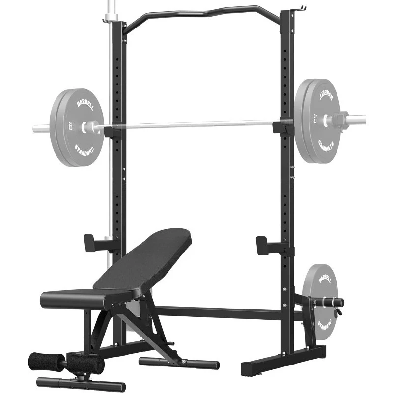 Скамья для приседаний со стойкой Регулируемая скамья для тренировок со стойкой для жима шосвязи
Скамья для приседаний со стойкой Регулируемая скамья для тренировок со стойкой для жима шосвязи
