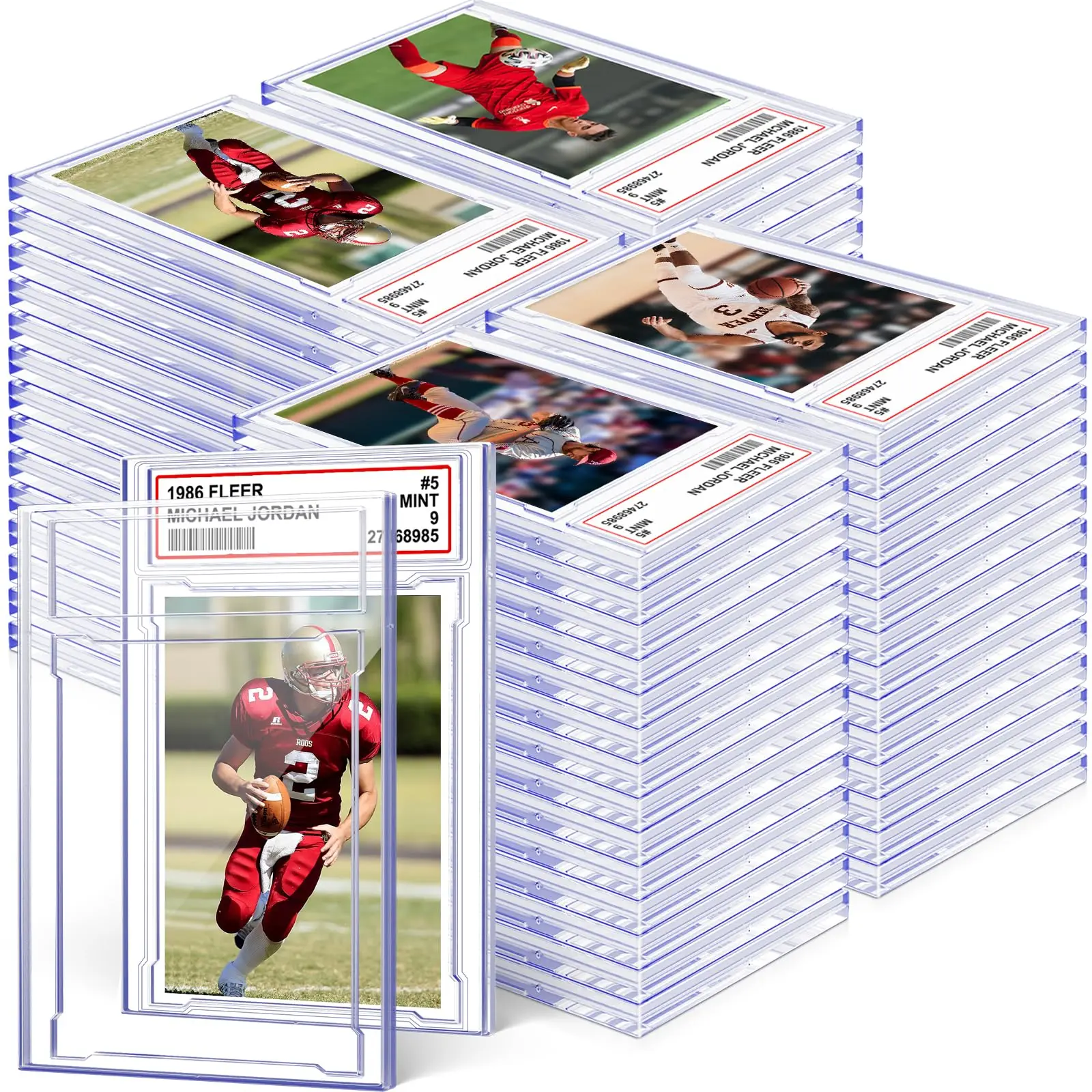 20 шт. PSA Graded Card Brick 35PT акриловые коллекционные карточки с этикетками для определения местоположения дисплея для MTG TCG PTCG рукава для карточек игроков
20 шт. PSA Graded Card Brick 35PT акриловые коллекционные карточки с этикетками для определения местоположения дисплея для MTG TCG PTCG рукава для карточек игроков