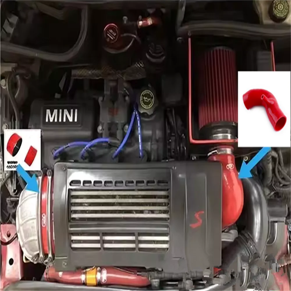 Fit 2002-2008 MINI Cooper S R52 R53 Silicone Air Intake&Intercooler Top Mount Hose
Fit 2002-2008 MINI Cooper S R52 R53 Silicone Air Intake&Intercooler Top Mount Hose