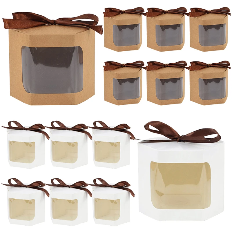 5/10Pcs Kraft Paper Candy Gift Box with Window Ropes Cake Chocolate Packaging Boxes Wedding Favors Birthday Party Decor Supplies
5/10Pcs Kraft Paper Candy Gift Box with Window Ropes Cake Chocolate Packaging Boxes Wedding Favors Birthday Party Decor Supplies