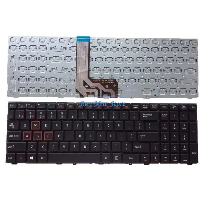 20CE English RGB Backlit Keyboard Replacement for MACHE F117-VB Laptop US Layout
20CE English RGB Backlit Keyboard Replacement for MACHE F117-VB Laptop US Layout