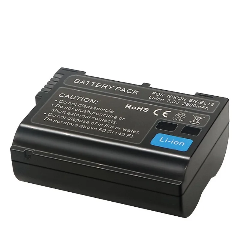 Replacement Battery For Nikon EN EL15 for D7000 D7100 D7200 D610 D750 D800 7 2V Li ion Rechargeable Camera Battery
Replacement Battery For Nikon EN EL15 for D7000 D7100 D7200 D610 D750 D800 7 2V Li ion Rechargeable Camera Battery