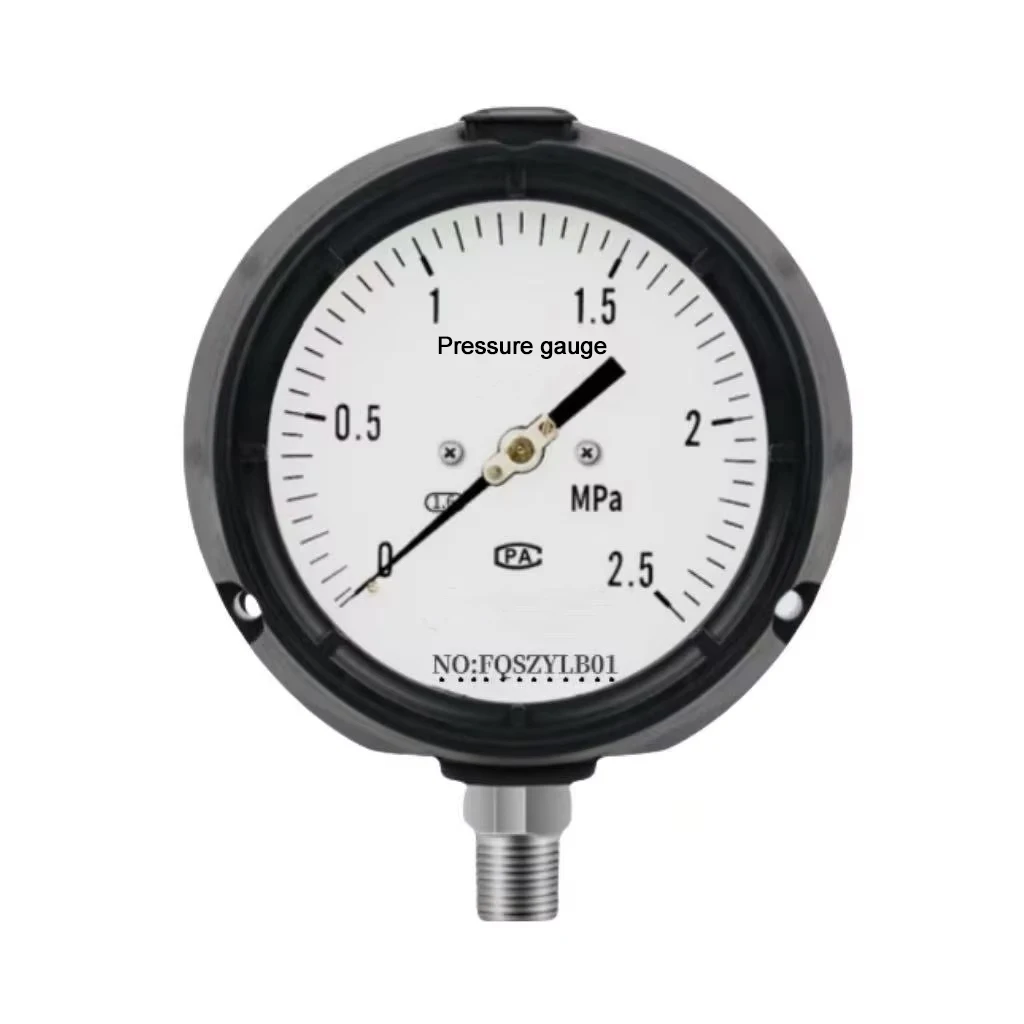 Manufacturer Selling 115mm Phenolic Case Monel Socket Process Pressure Gauge for Front Thread Food Applications
Manufacturer Selling 115mm Phenolic Case Monel Socket Process Pressure Gauge for Front Thread Food Applications